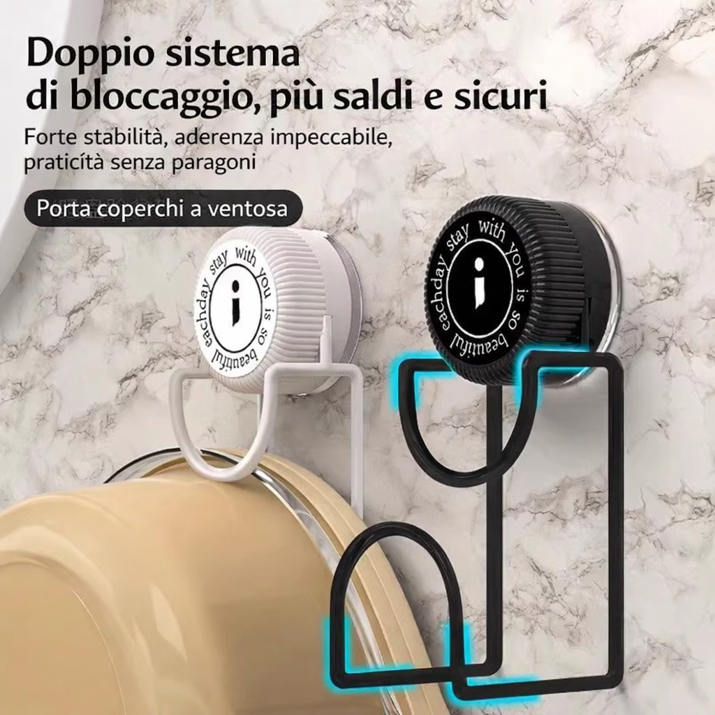 Gancio Per Lavabo Con Ventosa