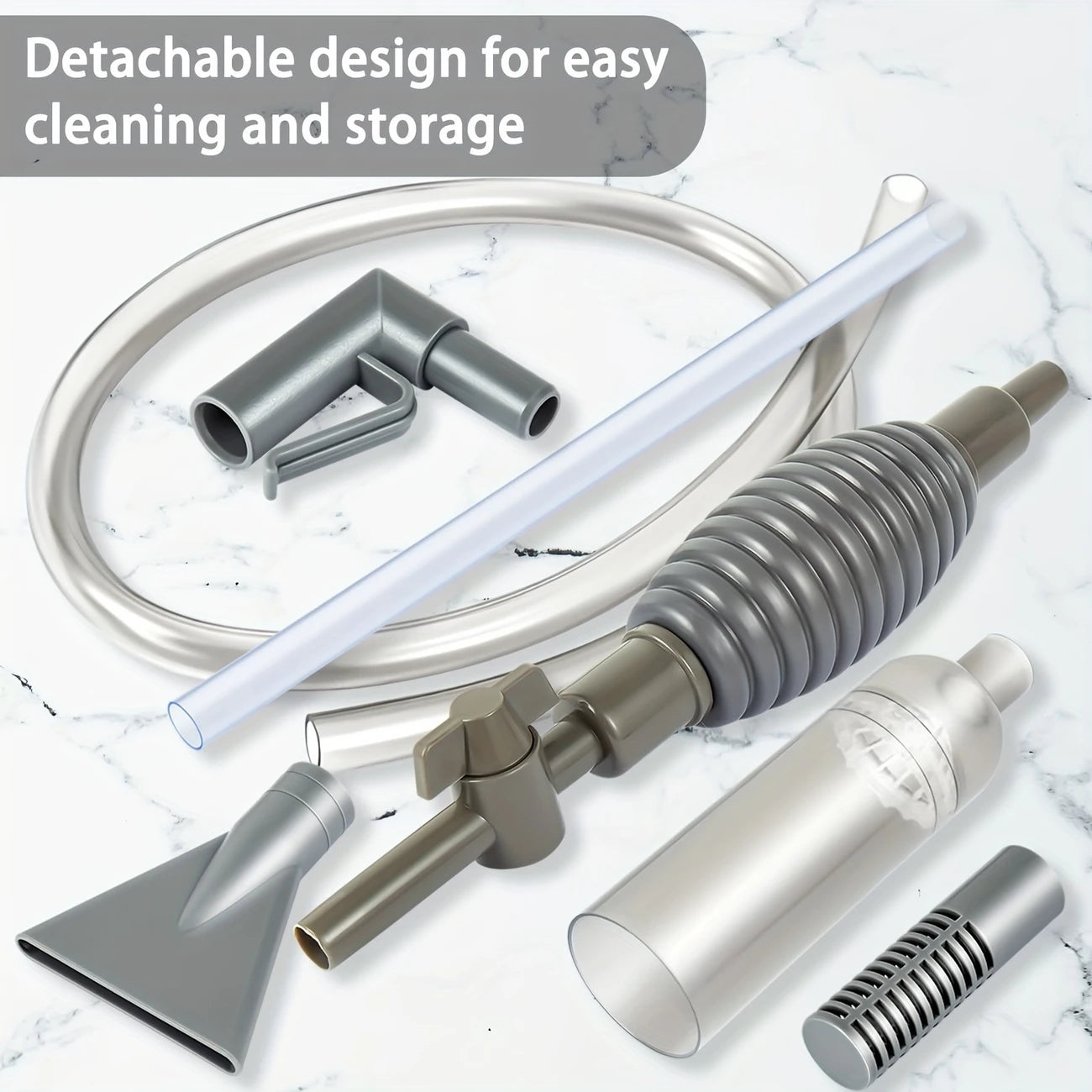 Aspiratore per la pulizia dell’acquario