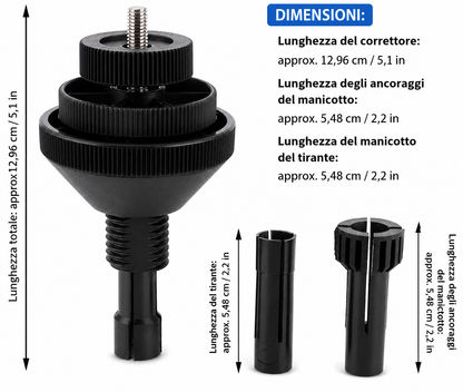 KIT DI ALLINEAMENTO FRIZIONE A 3 ADATTATORI 🔩