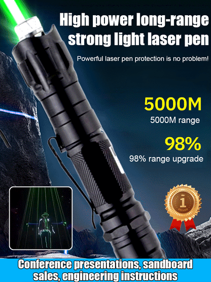 Puntatore Laser Verde ad Alta Potenza