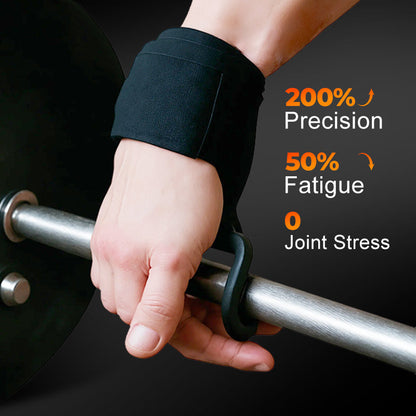 Gancio da polso per sollevamento pesi