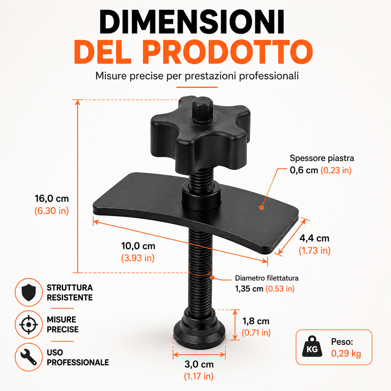 Attrezzo Compressore Pistone Pinza Freno