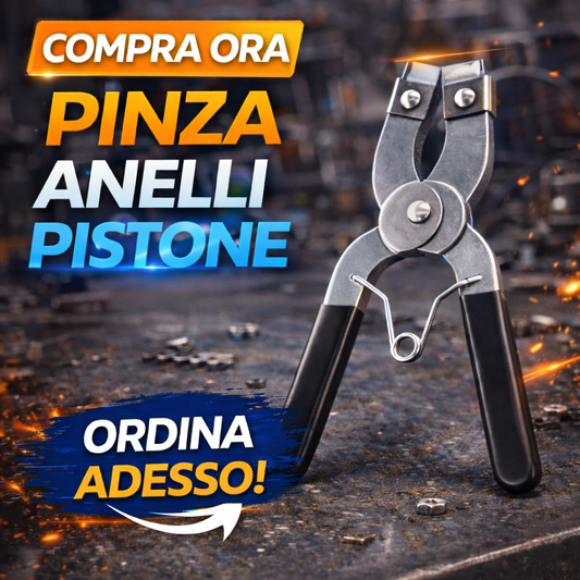 Pinze professionali per fasce elastiche del pistone