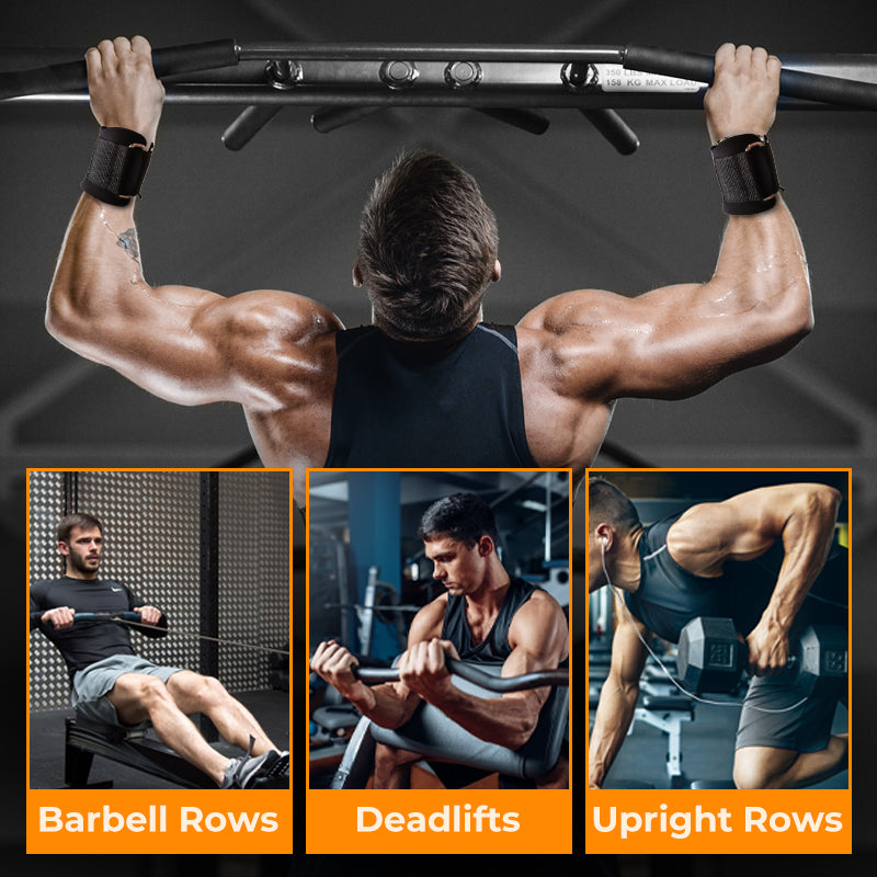 Gancio da polso per sollevamento pesi