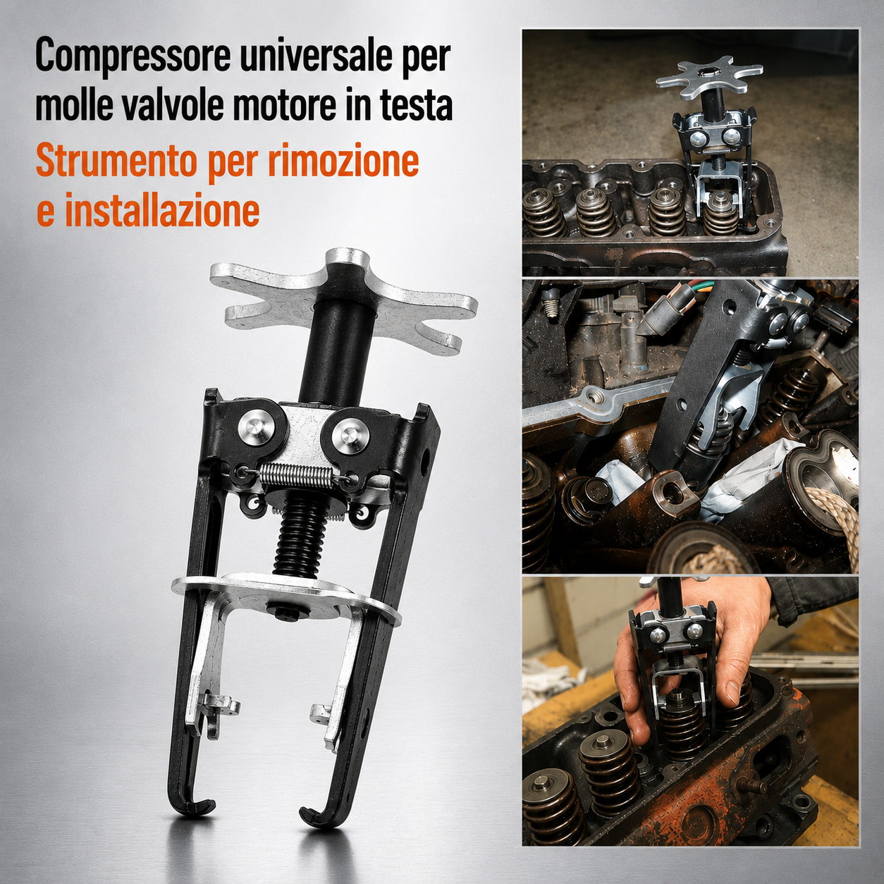 Compressore Universale per Molle delle Valvole del Motore