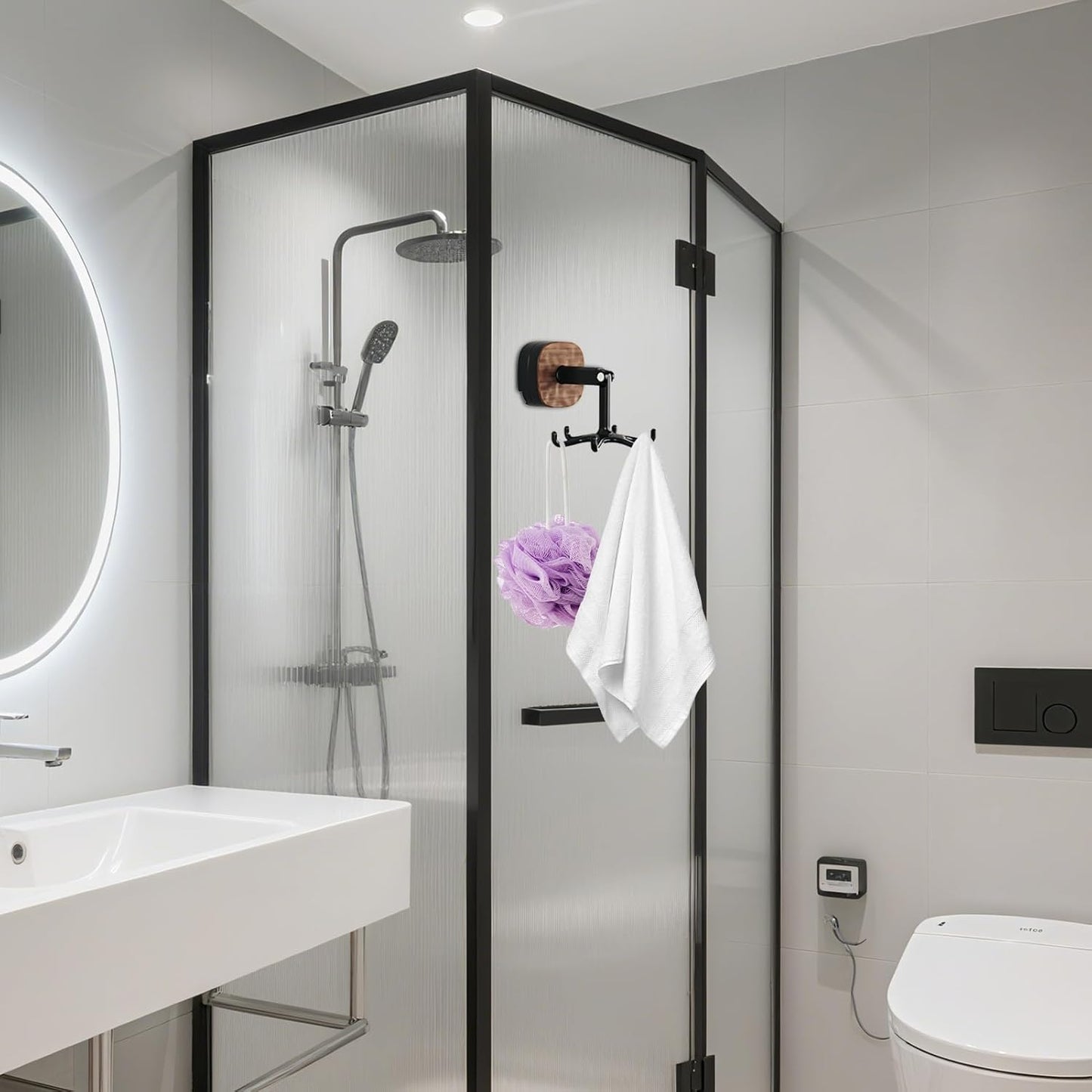 Gancio girevole per utensili a 360°