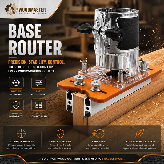 Base scanalata per dado di fissaggio invisibile 2 in 1