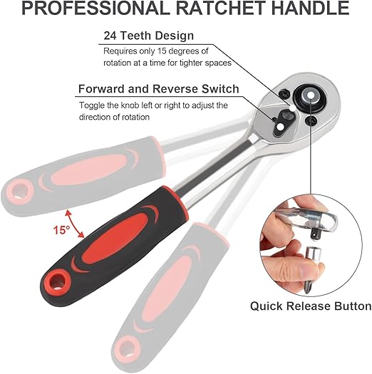 Set di attrezzi multifunzione 46 pezzi