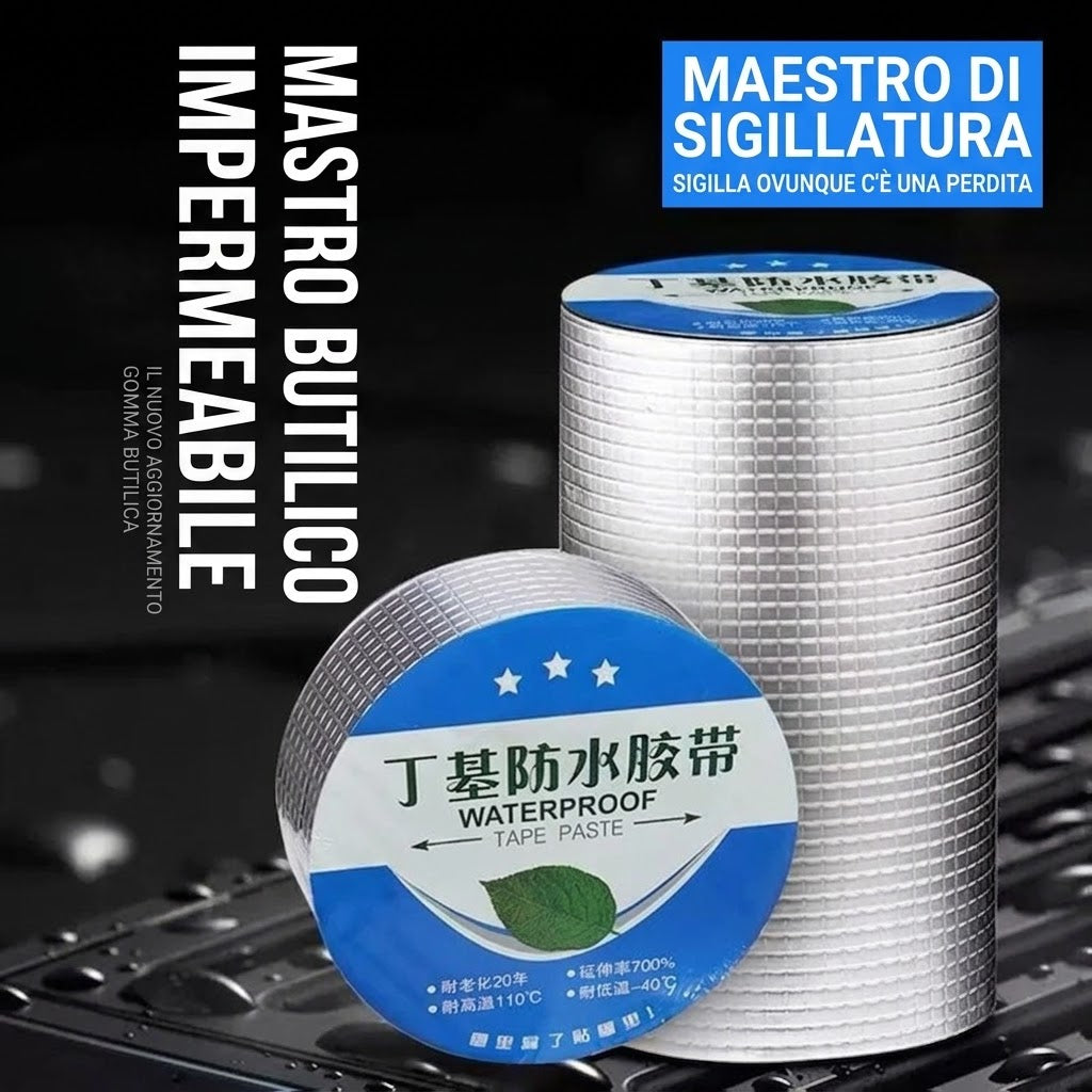 OFFERTA ESCLUSIVA | Nastro Butilico Impermeabile in Alluminio