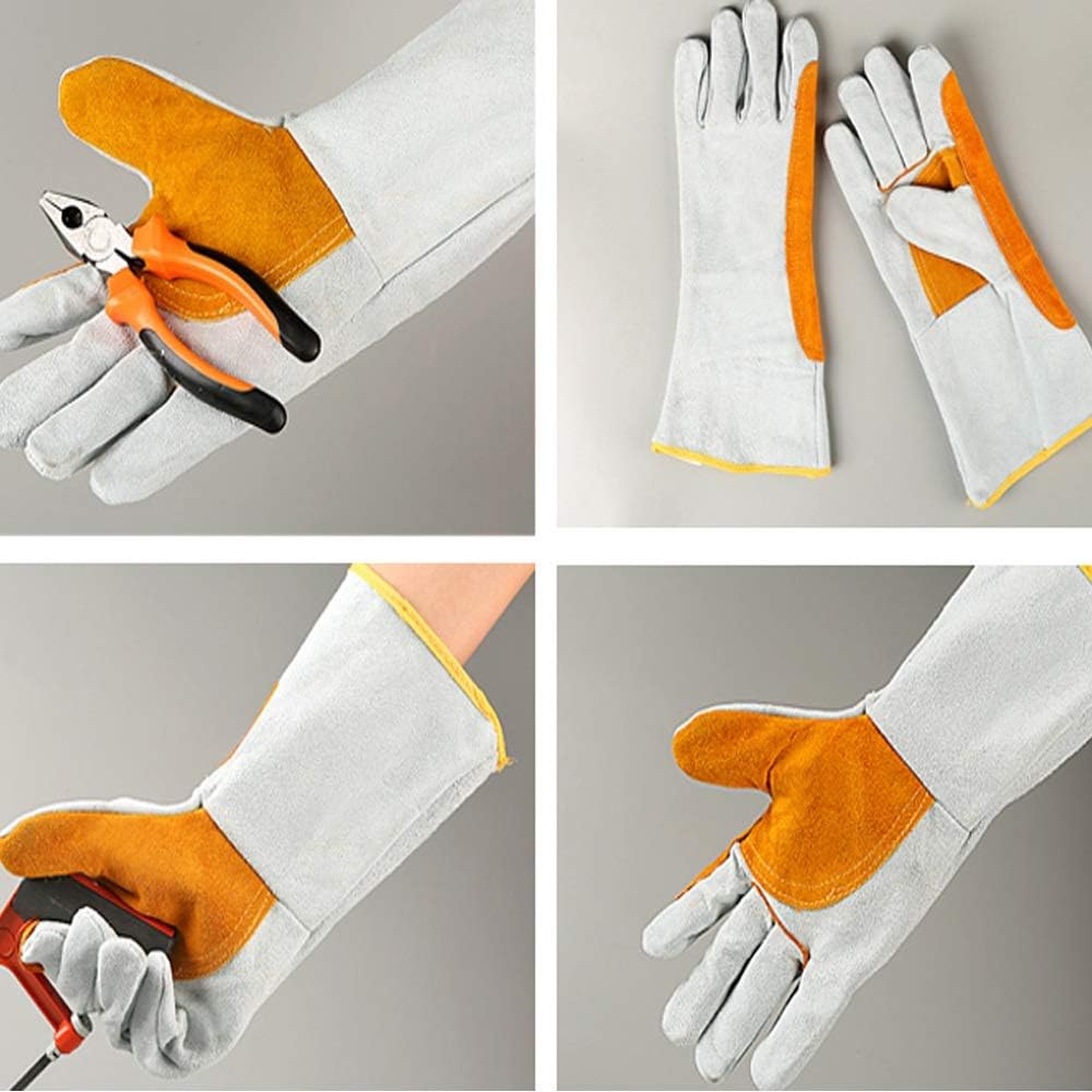 Guanti da saldatura in pelle per forgia