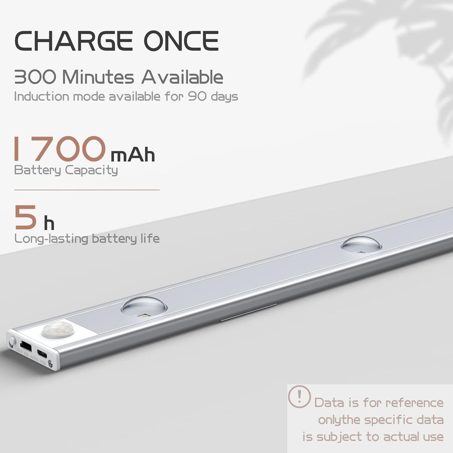 Luce LED con sensore di movimento per armadietti 💡