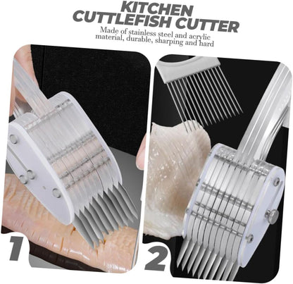 Strumento per tagliare i calamari a forma di fiore