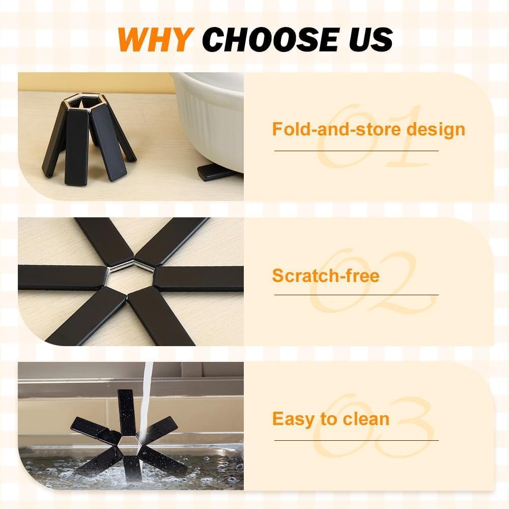 Tappetino Isolante Pieghevole Per Pentole