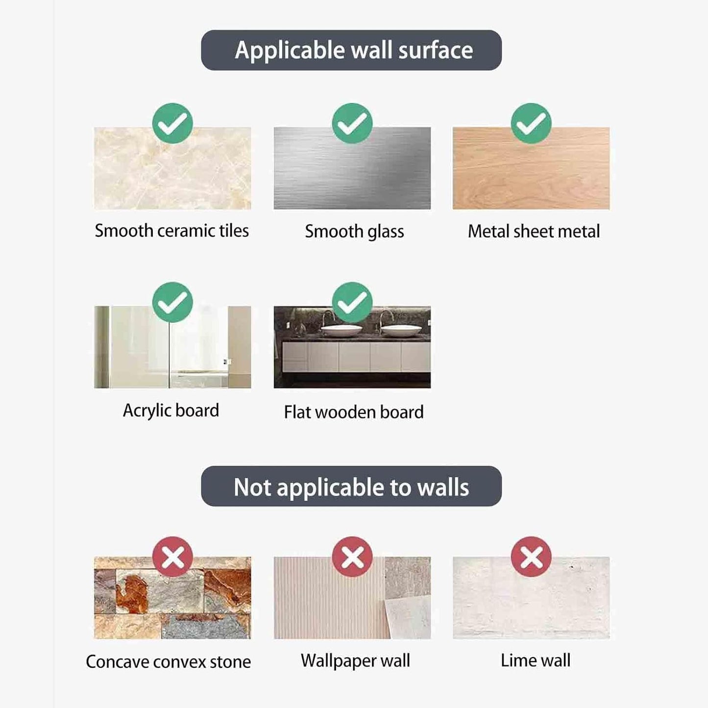 Gancio a ventosa potente senza fori