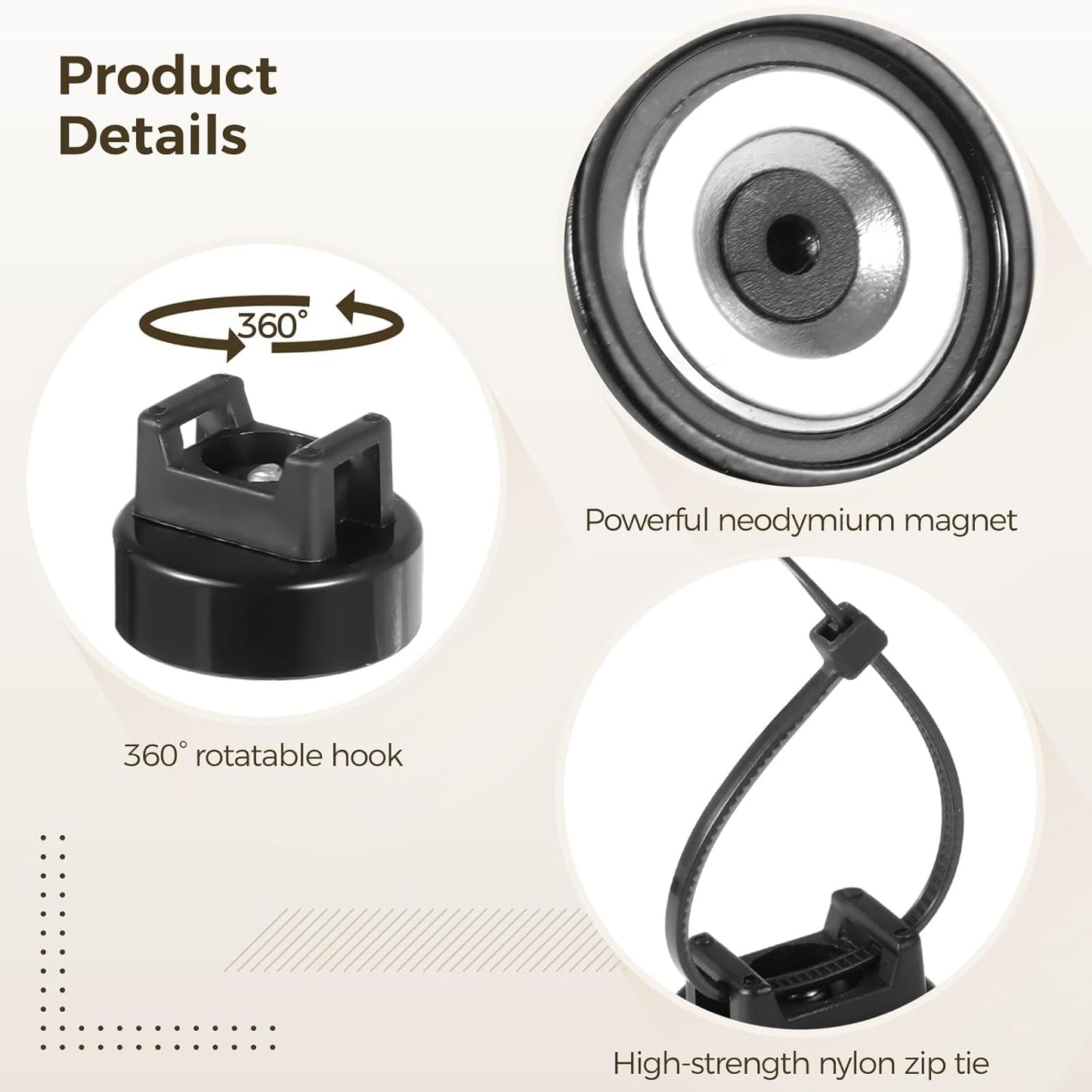 Fascetta Fermacavo Magnetica