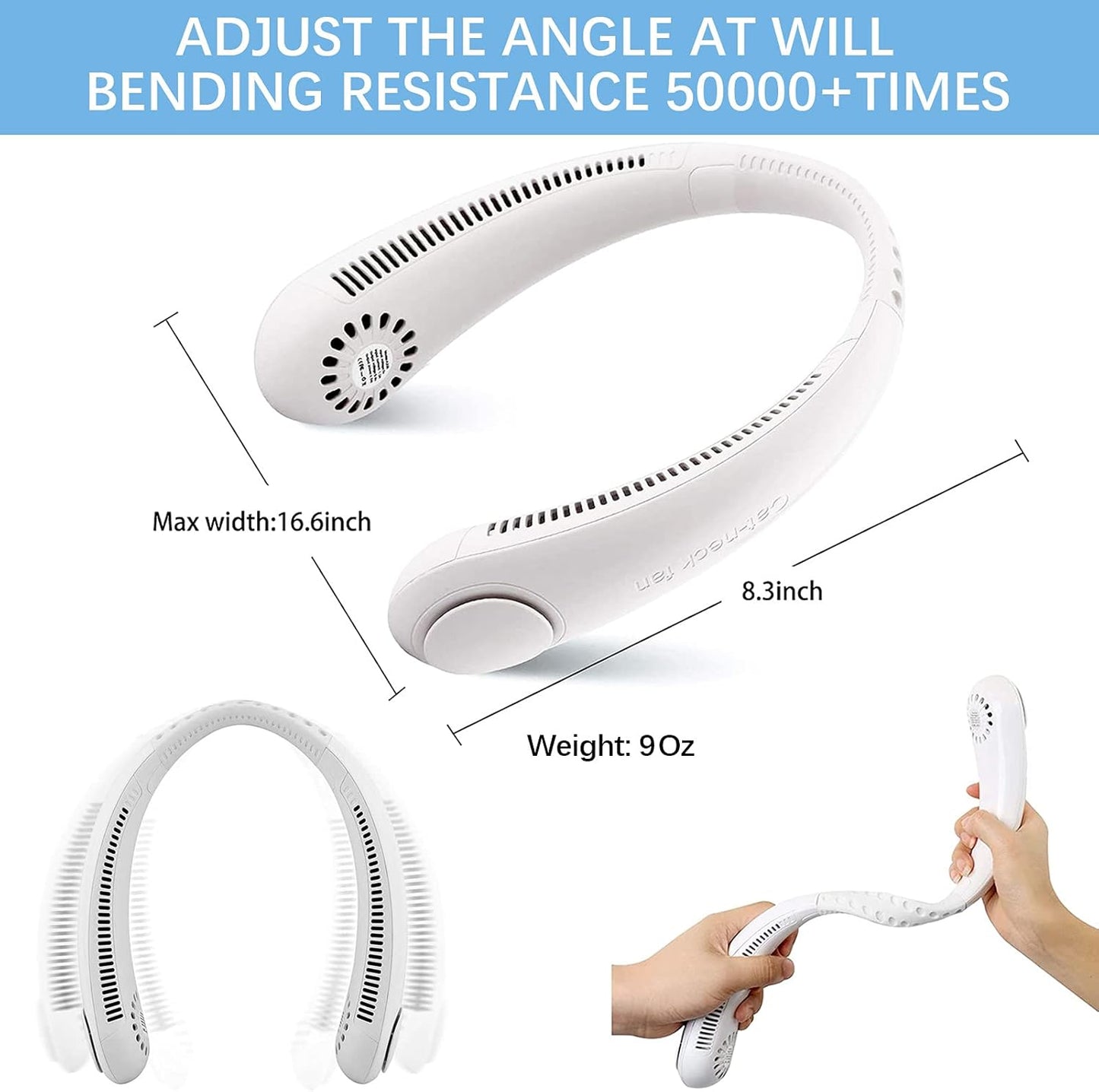 Ventilatore portatile da collo