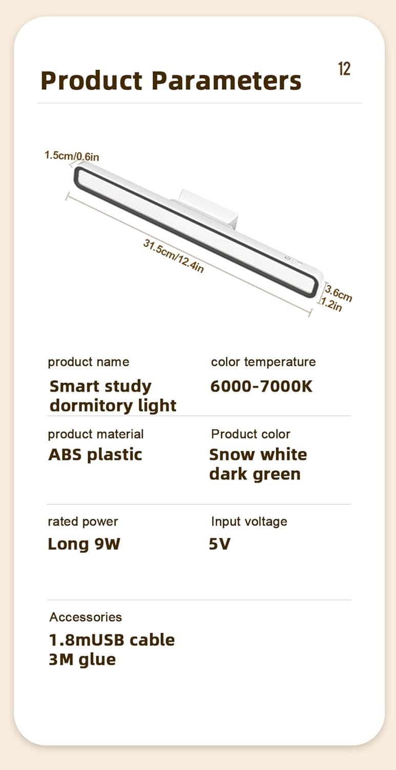 Lampada da tavolo a LED con sospensione magnetica