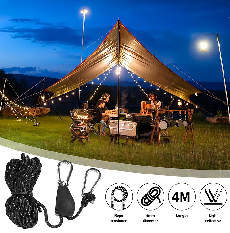 Carrucola Regolabile per Corde