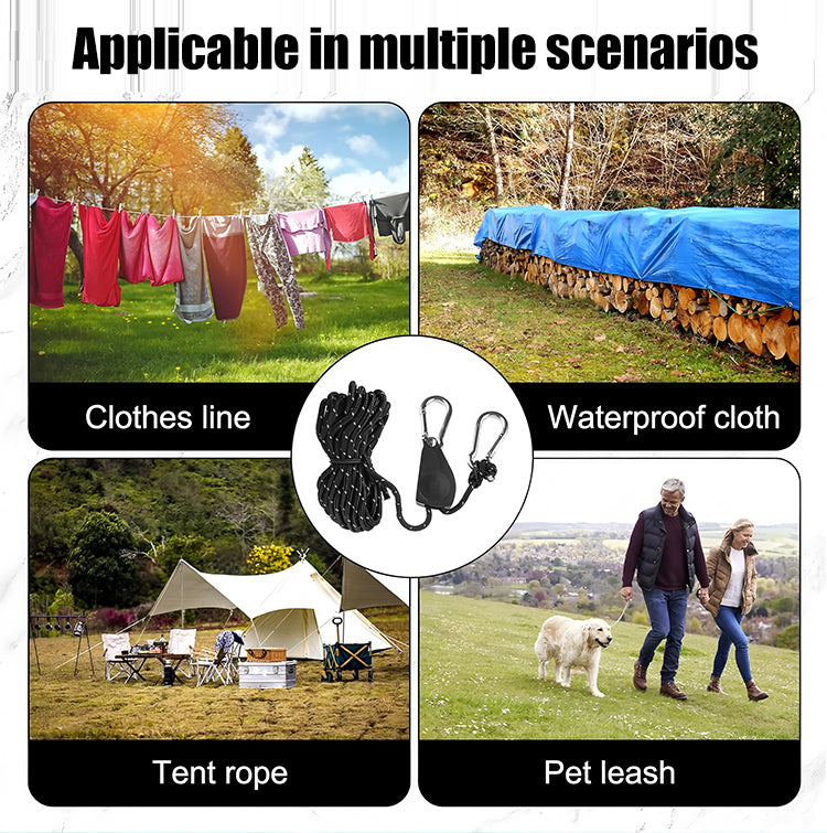 Carrucola Regolabile per Corde