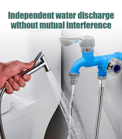 Rubinetto a Doppia Uscita per Tubo