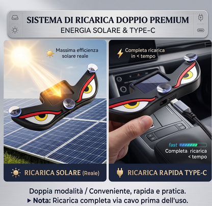 Luci Auto Occhi di Demone Solari