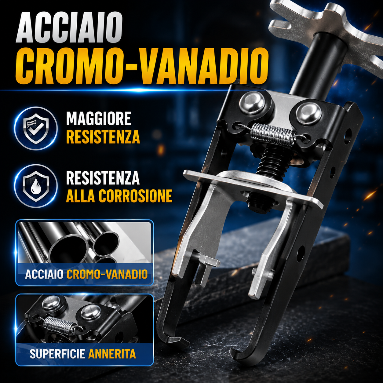Compressore molle valvole universale