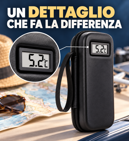 Astuccio Termico per Insulina con Display 💙