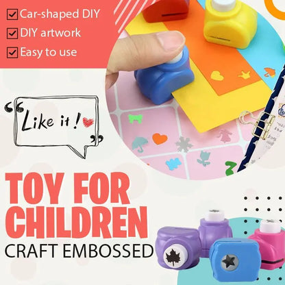 Perforatrice fai da te per lavoretti di carta per bambini🎨