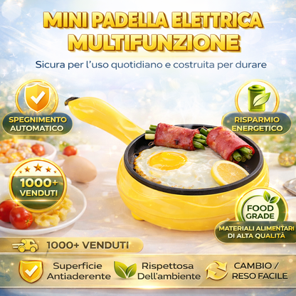 🥚 Mini padella elettrica multifunzione