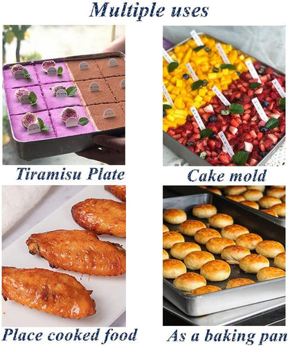 Vassoio Tiramisù con Coperchio