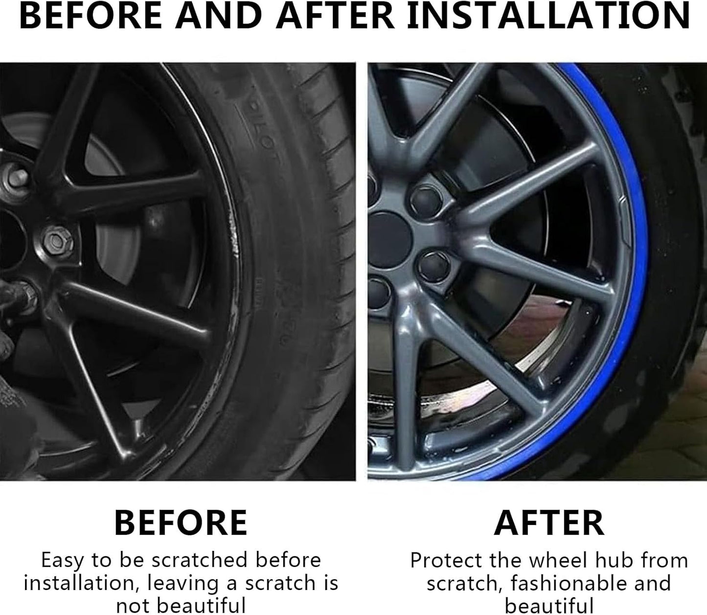 Protezione per cerchioni auto