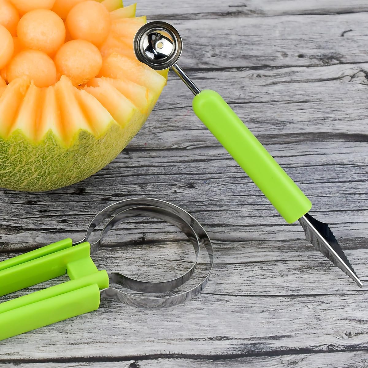 4 in 1 utensili per intagliare la frutta