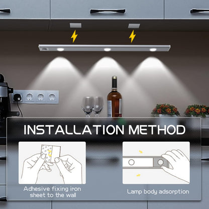Luce LED con sensore di movimento per armadietti 💡