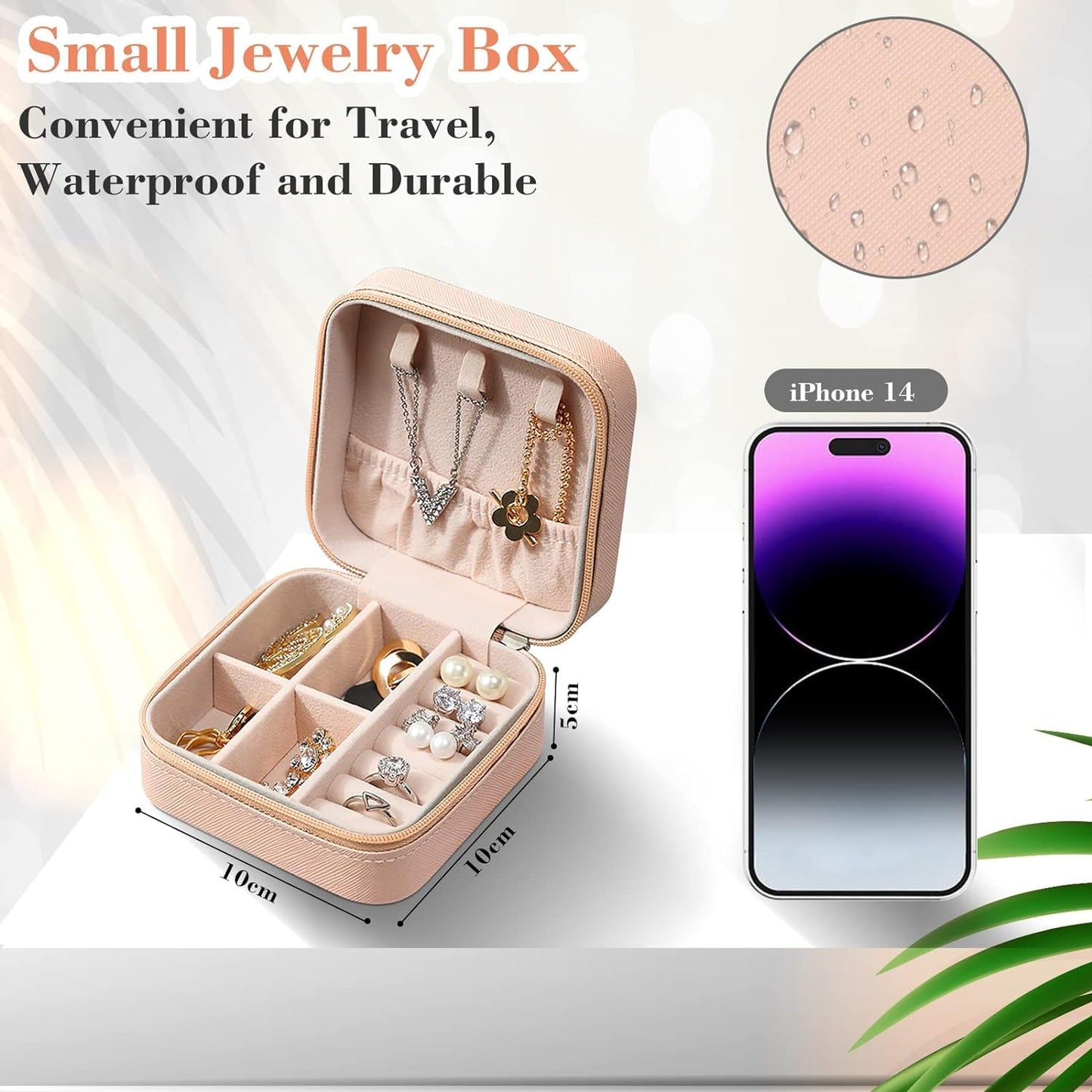 Portagioie con cerniera per donna