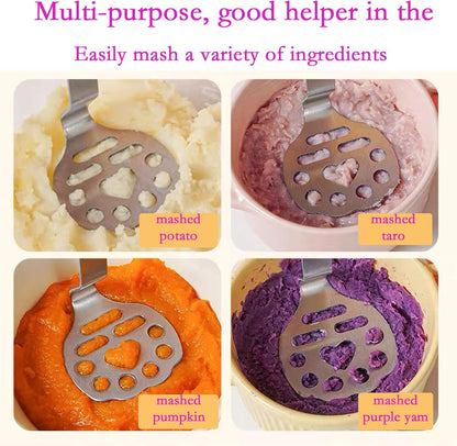 Schiacciapatate in acciaio inox