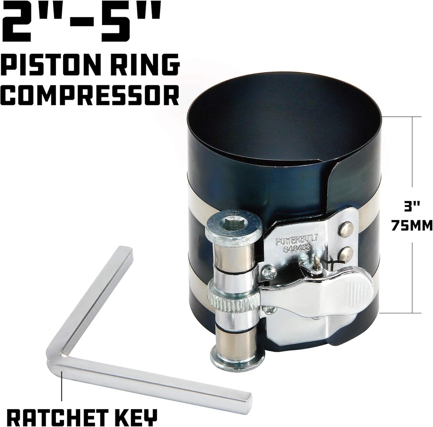 Compressore per segmenti del pistone