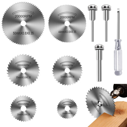 Set 6 Lame per Sega Circolare Mini