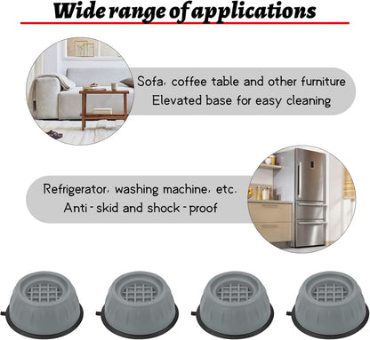 Piedini in gomma anti-vibrazione