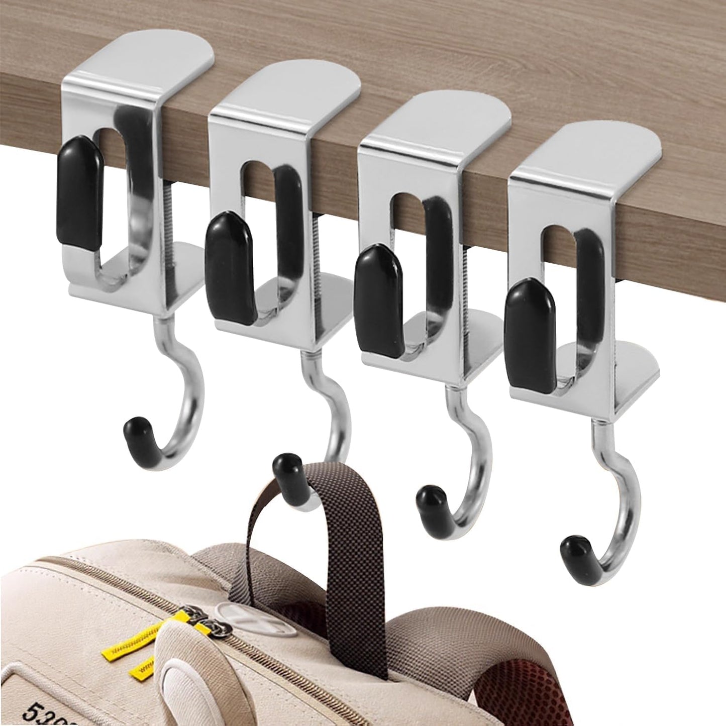 Ganci da scrivania regolabili in metallo per tavolo