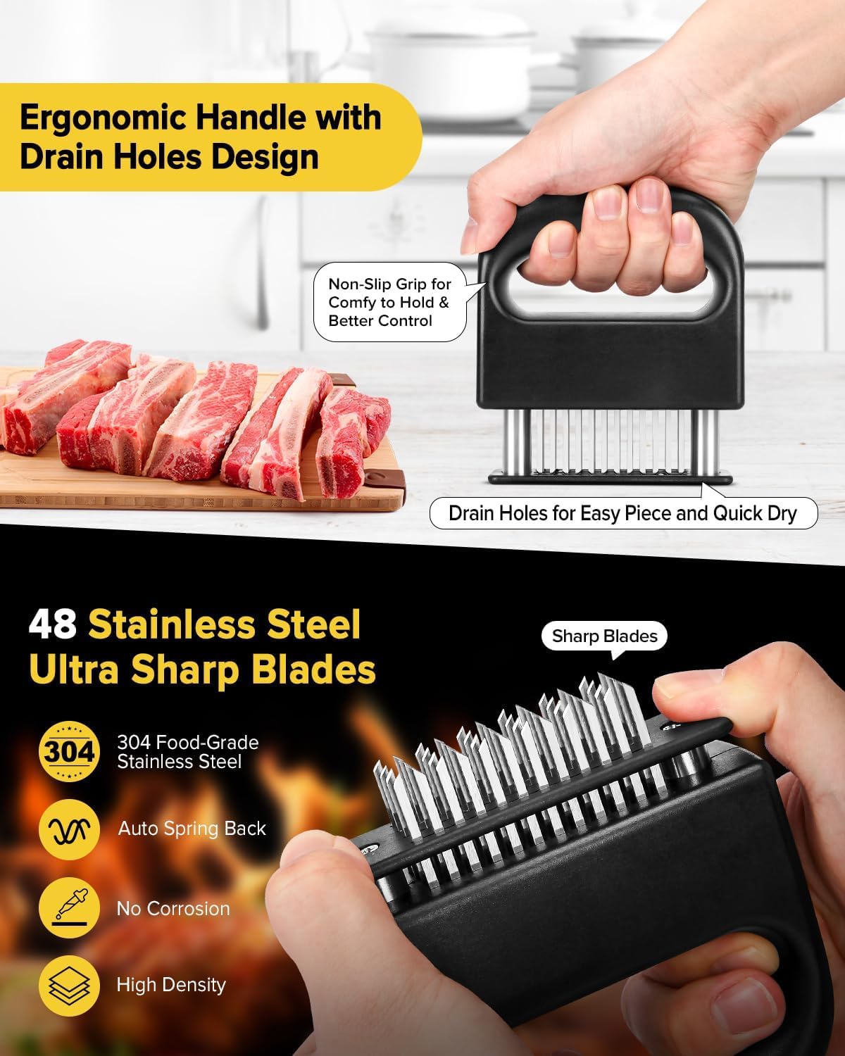 Batticarne a 48 lame🥩