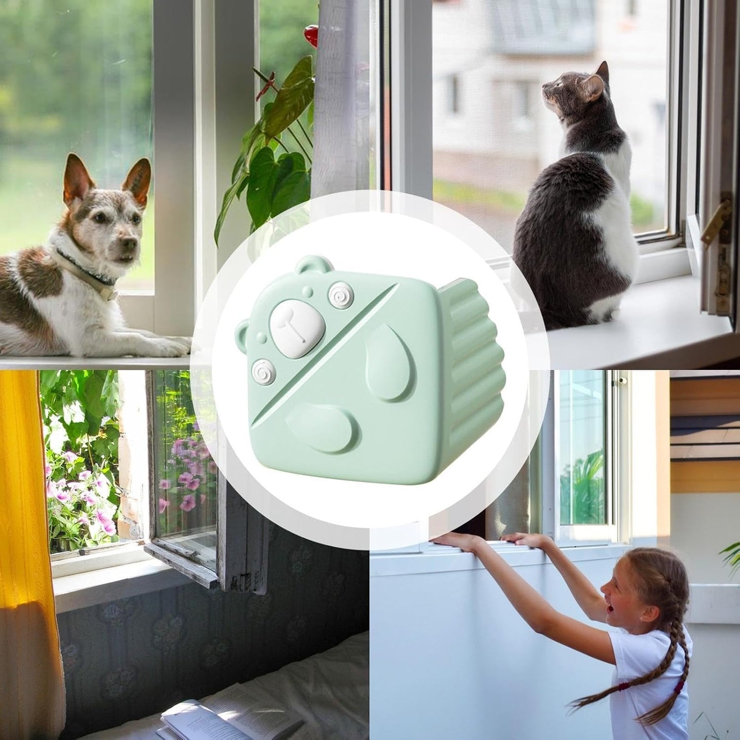 Protezione angolare per finestra