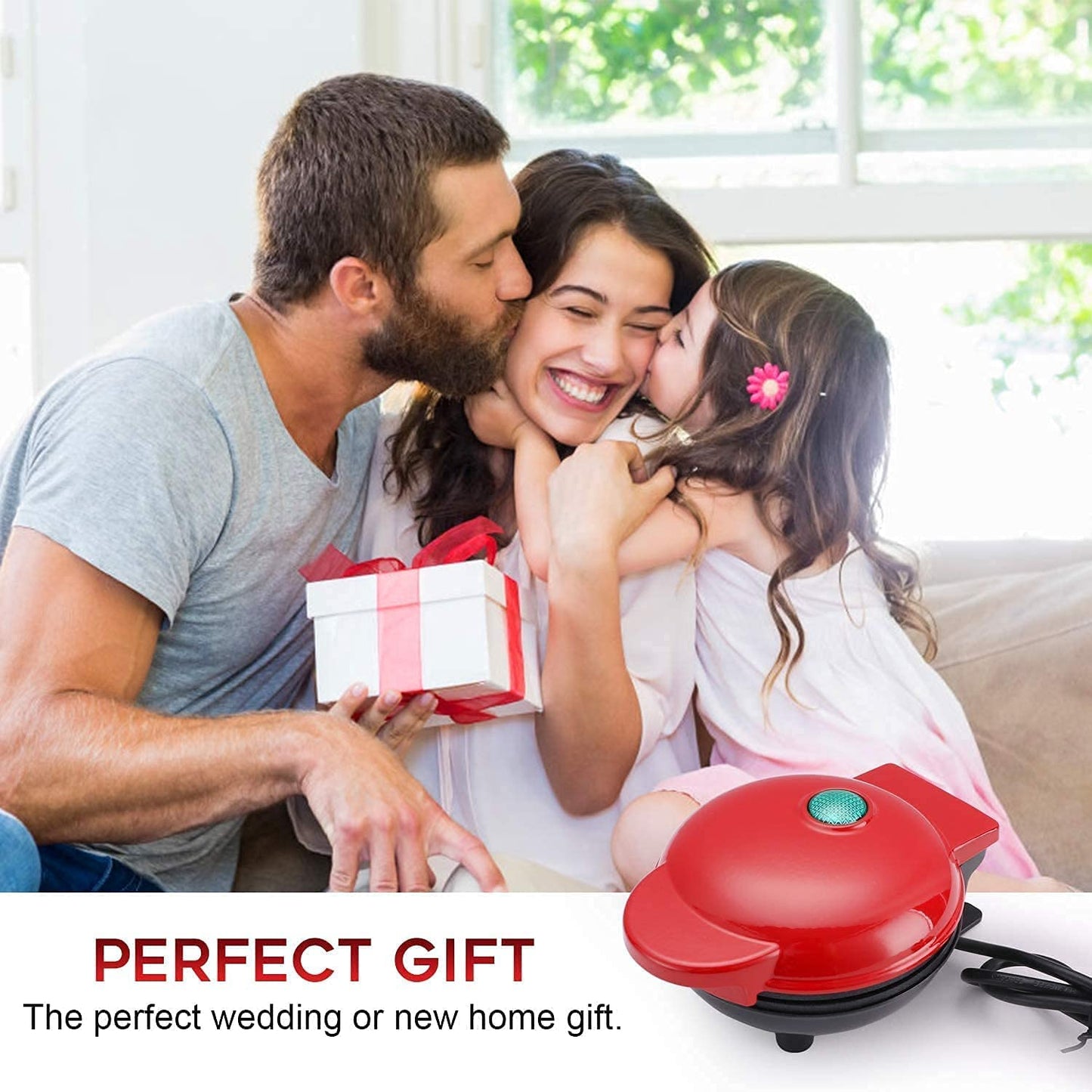 Mini Waffle Maker Classica Antiaderente