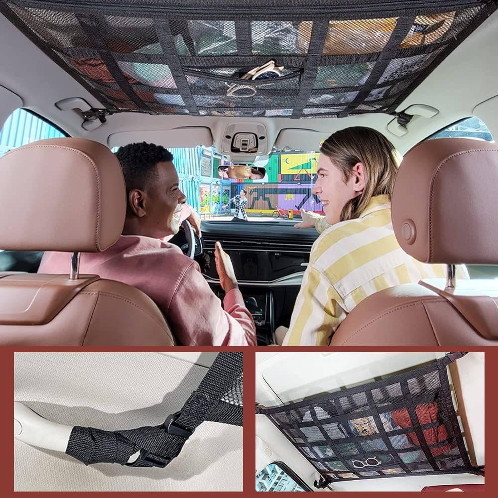 Tasca a rete per riporre l'auto