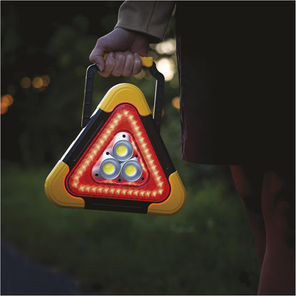 Triangolo di Emergenza LED Solare per Auto 🚨🚨🚨