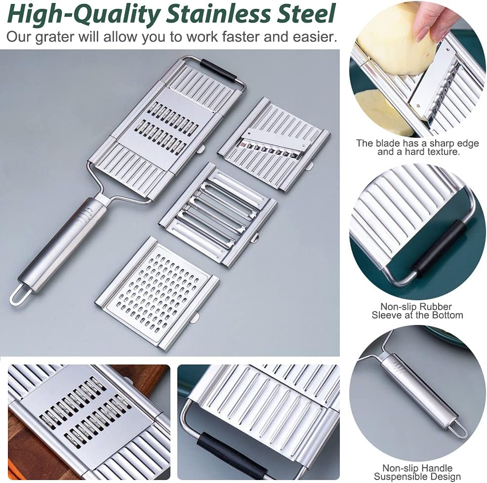 Grattugia multifunzionale 4 in 1