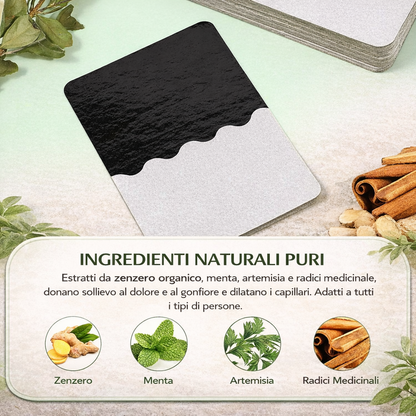 Cerotti antidolorifici allo zenzero