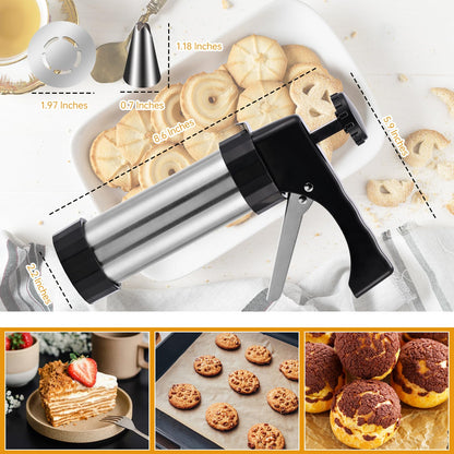 Pressa per biscotti in acciaio inox