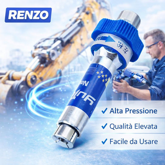 Punta di ingrassaggio bloccante