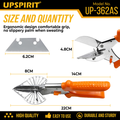 Cesoia troncatrice multi-angolo