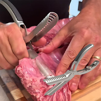 Rimuovi Pelle per Costine alla Griglia